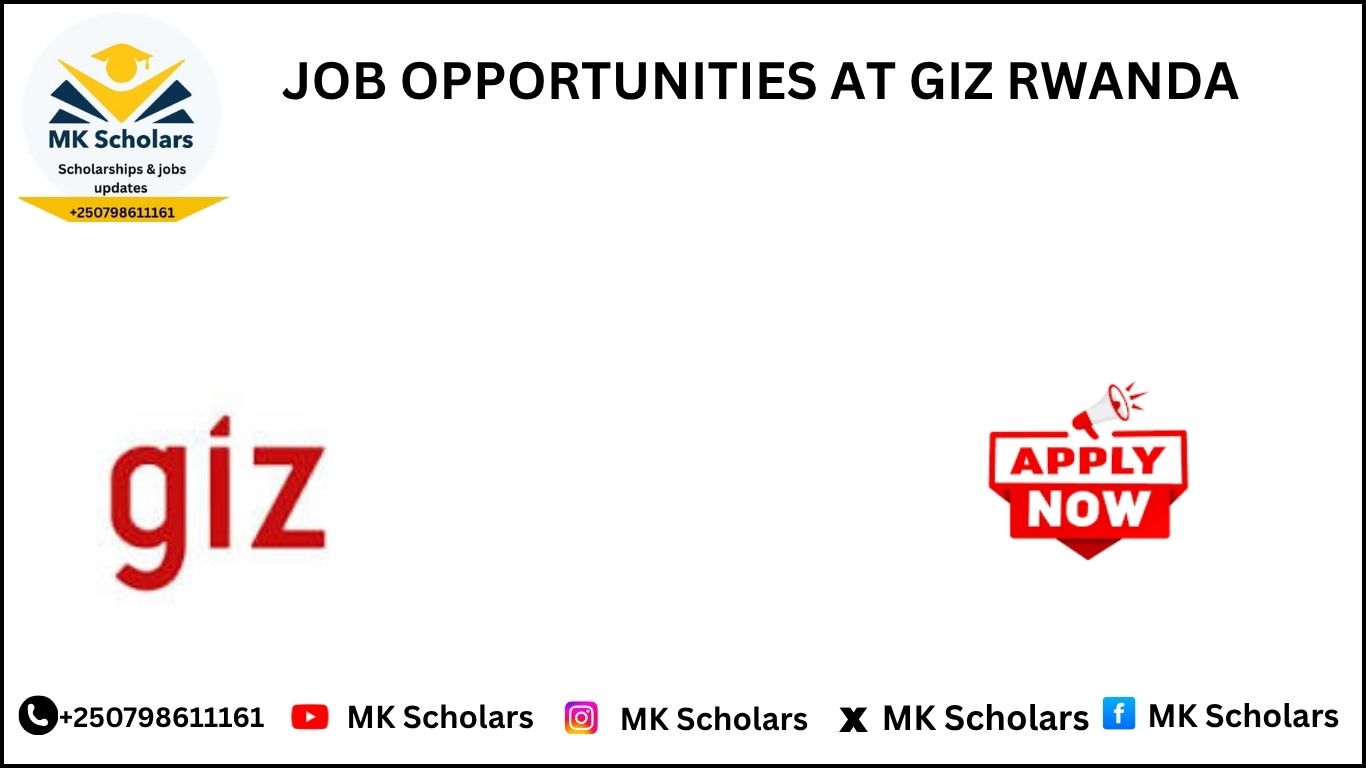 JOB OPPORTUNITIES AT  GIZ Rwanda